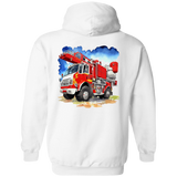Personalized #G186 Zip Up Hooded Sweatshirt