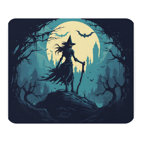 Halloween Witch Mouse pad